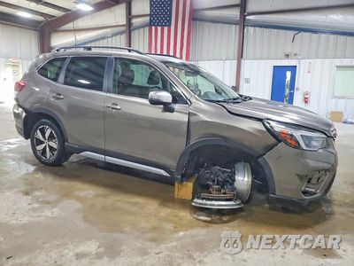 Czwarte zdjęcie samochodu z boku: 2021 SUBARU FORESTER TOURING VIN:JF2SKAXC7MH452559 - miniatura