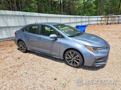 Czwarte zdjęcie samochodu z boku: 2020 TOYOTA COROLLA SE VIN:JTDS4RCEXLJ024295 - miniatura