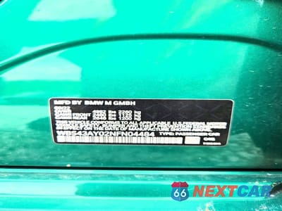 Zdjęcie 13 z 13 samochodu: 2022 BMW M3 COMPETITION VIN:WBS43AY02NFN04484 - miniatura