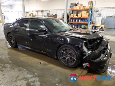 Czwarte zdjęcie samochodu z boku: 2019 DODGE CHARGER SCAT PACK VIN:2C3CDXGJ6KH593276 - miniatura