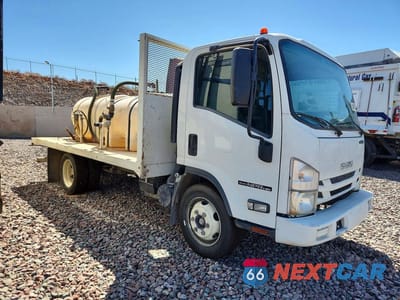 Czwarte zdjęcie samochodu z boku: 2019 ISUZU NPR HD VIN:54DC4W1B4KS814028 - miniatura