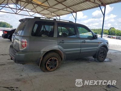Trzecie zdjęcie samochodu z tyłu: 2008 HONDA PILOT VP VIN:5FNYF18228B037688 - miniatura