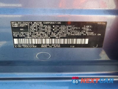 Zdjęcie 13 z 13 samochodu: 2006 TOYOTA RAV4 BASE VIN:JTMBD33V166009334 - miniatura
