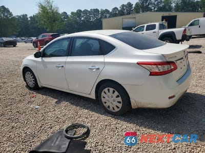 Drugie zdjęcie samochodu z przodu: 2013 NISSAN SENTRA S VIN:3N1AB7AP8DL770705 - miniatura