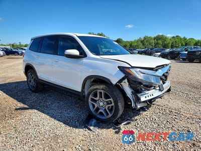 Czwarte zdjęcie samochodu z boku: 2023 HONDA PASSPORT EXL VIN:5FNYF8H57PB002758 - miniatura
