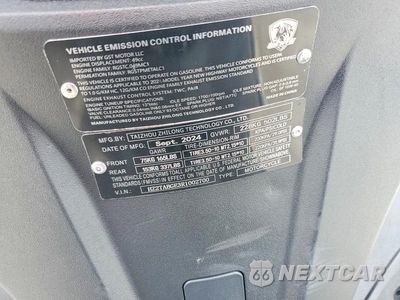 Zdjęcie 9 z 9 samochodu: 2024 ZHILONG ST VIN:HZ2TABGE3R1002700 - miniatura