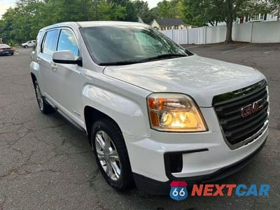 Czwarte zdjęcie samochodu z boku: 2017 GMC TERRAIN SLE VIN:2GKFLSEK8H6121583 - miniatura