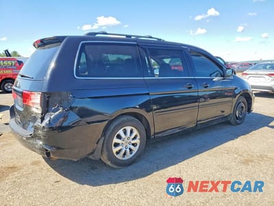 Trzecie zdjęcie samochodu z tyłu: 2009 HONDA ODYSSEY EXL VIN:5FNRL38729B055002 - miniatura