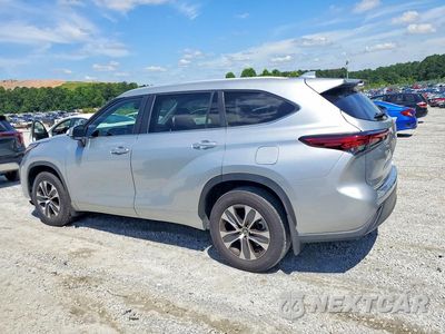 Drugie zdjęcie samochodu z przodu: 2023 TOYOTA HIGHLANDER XLE VIN:5TDKDRBH1PS020592 - miniatura