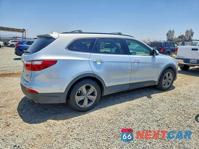 Trzecie zdjęcie samochodu z tyłu: 2013 HYUNDAI SANTA FE GLS VIN:KM8SN4HF5DU019776 - miniatura