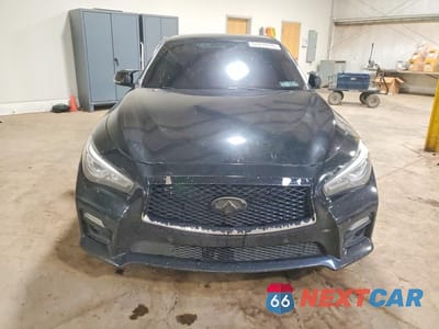 Piąte zdjęcie samochodu w środku: 2015 INFINITI Q50 BASE VIN:JN1BV7AR0FM390280 - miniatura