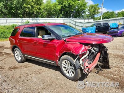Czwarte zdjęcie samochodu z boku: 2016 FORD EXPLORER XLT VIN:1FM5K7D86GGA37950 - miniatura