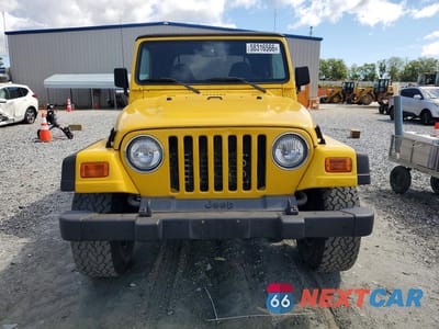 Piąte zdjęcie samochodu w środku: 2001 JEEP WRANGLER / TJ SPORT VIN:1J4FA49S51P325149 - miniatura