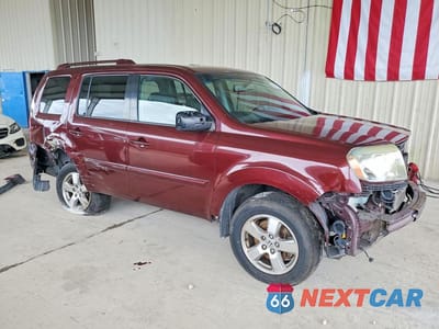 Czwarte zdjęcie samochodu z boku: 2010 HONDA PILOT EXL VIN:5FNYF3H51AB009036 - miniatura