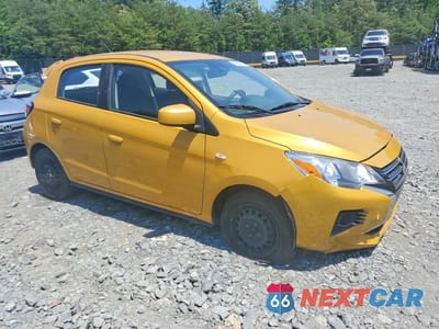 Czwarte zdjęcie samochodu z boku: 2021 MITSUBISHI MIRAGE ES VIN:ML32AUHJ3MH002619 - miniatura