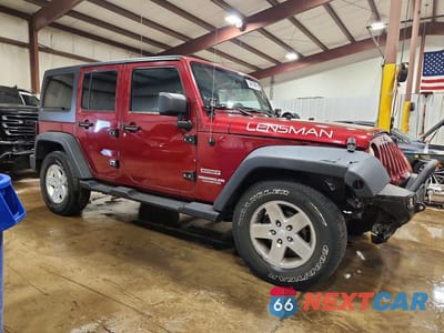 Czwarte zdjęcie samochodu z boku: 2013 JEEP WRANGLER UNLIMITED SPORT VIN:1C4BJWDGXDL609780 - miniatura