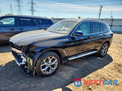 2022 BMW X3 XDRIVE30I 5UX53DP01N9K97680 - główne zdjęcie licytacji z USA - miniatura