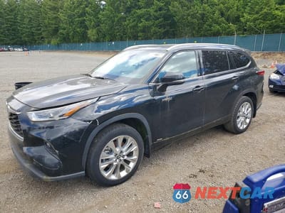 2021 TOYOTA HIGHLANDER HYBRID LIMITED 5TDDBRCH4MS016495 - główne zdjęcie licytacji z USA - miniatura