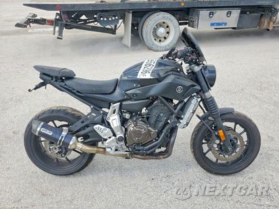 2016 YAMAHA FZ07 JYARM06E2GA009250 - główne zdjęcie licytacji z USA - miniatura