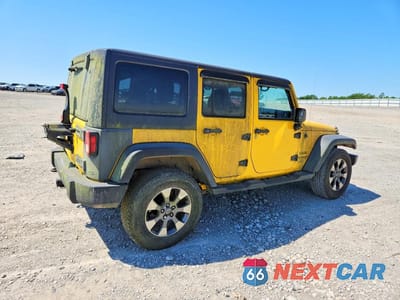 Trzecie zdjęcie samochodu z tyłu: 2015 JEEP WRANGLER UNLIMITED SPORT VIN:1C4BJWDGXFL679329 - miniatura