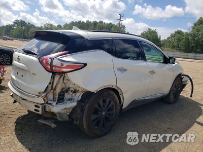 Trzecie zdjęcie samochodu z tyłu: 2017 NISSAN MURANO SV VIN:5N1AZ2MG1HN185733 - miniatura