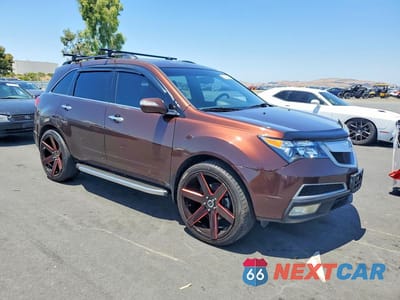 Czwarte zdjęcie samochodu z boku: 2010 ACURA MDX ADVANCE VIN:2HNYD2H5XAH528008 - miniatura