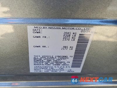 Zdjęcie 14 z 14 samochodu: 2025 NISSAN LEAF S VIN:1N4AZ1BV5SC557535 - miniatura