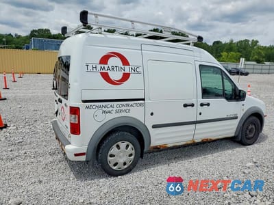 Trzecie zdjęcie samochodu z tyłu: 2013 FORD TRANSIT CONNECT XLT VIN:NM0LS7DN4DT154069 - miniatura