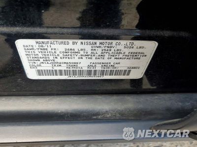 Zdjęcie 13 z 13 samochodu: 2012 INFINITI EX35 VIN:JN1AJ0HR4CM450867 - miniatura
