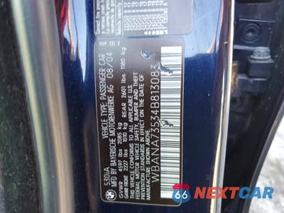 Zdjęcie 12 z 12 samochodu: 2004 BMW 530 I VIN:WBANA73534B813083 - miniatura