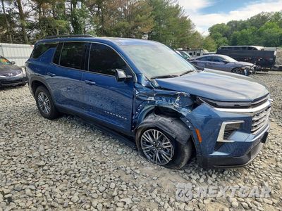 Czwarte zdjęcie samochodu z boku: 2024 CHEVROLET TRAVERSE LT VIN:1GNERGKS9RJ201249 - miniatura