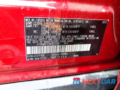 Zdjęcie 13 z 13 samochodu: 2021 TOYOTA RAV4 XLE VIN:4T3RWRFV5MU025488 - miniatura