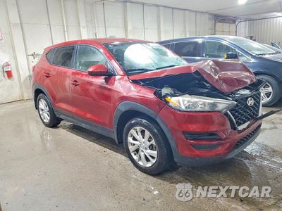 Czwarte zdjęcie samochodu z boku: 2019 HYUNDAI TUCSON SE VIN:KM8J2CA46KU012002 - miniatura