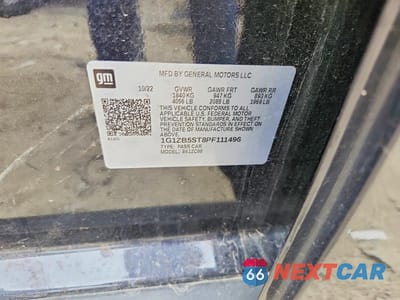 Zdjęcie 12 z 12 samochodu: 2023 CHEVROLET MALIBU LS VIN:1G1ZB5ST8PF111496 - miniatura