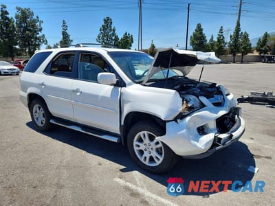 Czwarte zdjęcie samochodu z boku: 2005 ACURA MDX TOURING VIN:2HNYD18885H519768 - miniatura