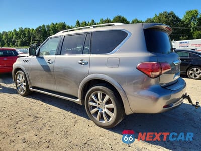 Drugie zdjęcie samochodu z przodu: 2014 INFINITI QX80 BASE VIN:JN8AZ2NE5E9069459 - miniatura