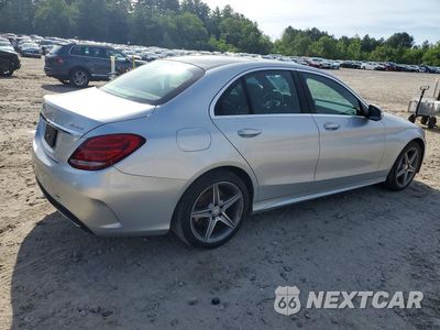 Trzecie zdjęcie samochodu z tyłu: 2015 MERCEDES-BENZ C 300 4MATIC VIN:55SWF4KB6FU012502 - miniatura