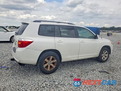 Trzecie zdjęcie samochodu z tyłu: 2009 TOYOTA HIGHLANDER BASE VIN:JTEES41A592123420 - miniatura