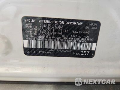 Zdjęcie 13 z 13 samochodu: 2018 MITSUBISHI OUTLANDER SPORT ES VIN:JA4AP3AU6JU023385 - miniatura