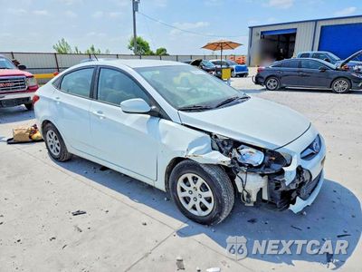 Czwarte zdjęcie samochodu z boku: 2014 HYUNDAI ACCENT GLS VIN:KMHCT4AE0EU749754 - miniatura