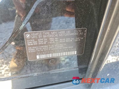 Zdjęcie 13 z 13 samochodu: 2010 BMW X5 XDRIVE35D VIN:5UXFF0C58ALT77268 - miniatura