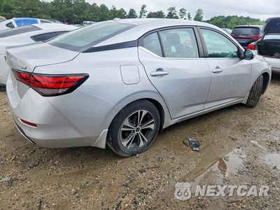 Trzecie zdjęcie samochodu z tyłu: 2022 NISSAN SENTRA SV VIN:3N1AB8CV3NY237019 - miniatura