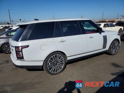 Trzecie zdjęcie samochodu z tyłu: 2019 LAND ROVER RANGE ROVER AUTOBIOGRAPHY VIN:SALGV5RE3KA520727 - miniatura