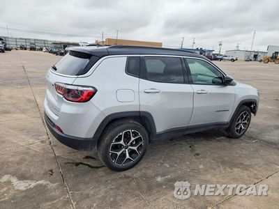 Trzecie zdjęcie samochodu z tyłu: 2025 JEEP COMPASS LIMITED VIN:3C4NJDCN0ST614876 - miniatura