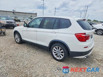 Drugie zdjęcie samochodu z przodu: 2013 BMW X3 XDRIVE28I VIN:5UXWX9C5XD0D09032 - miniatura
