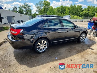 Trzecie zdjęcie samochodu z tyłu: 2009 LINCOLN MKZ VIN:3LNHM28T49R608307 - miniatura