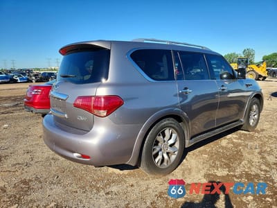 Trzecie zdjęcie samochodu z tyłu: 2012 INFINITI QX56 BASE VIN:JN8AZ2NEXC9017113 - miniatura