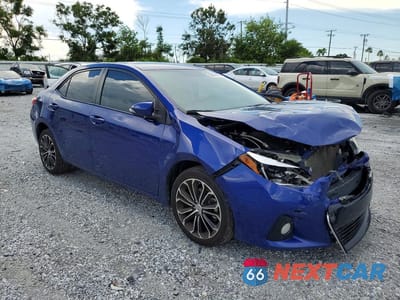 Czwarte zdjęcie samochodu z boku: 2016 TOYOTA COROLLA S PLUS VIN:2T1BURHE5GC609750 - miniatura