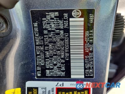 Zdjęcie 12 z 12 samochodu: 2012 TOYOTA CAMRY SE VIN:4T1BF1FK5CU082743 - miniatura
