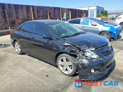 Czwarte zdjęcie samochodu z boku: 2009 TOYOTA COROLLA XRS VIN:1NXBE40E59Z058927 - miniatura